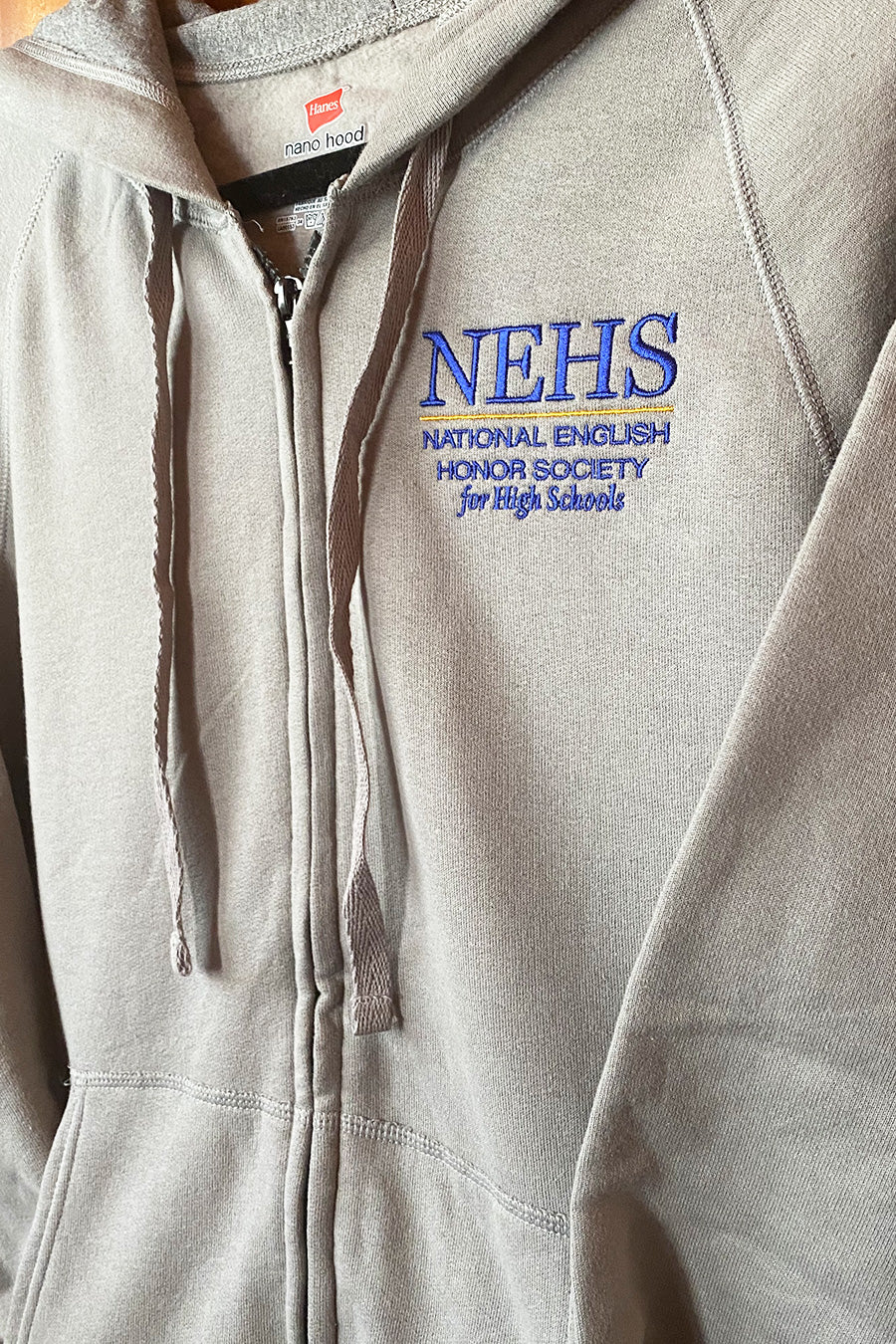 Grey Full Zip Hoodie