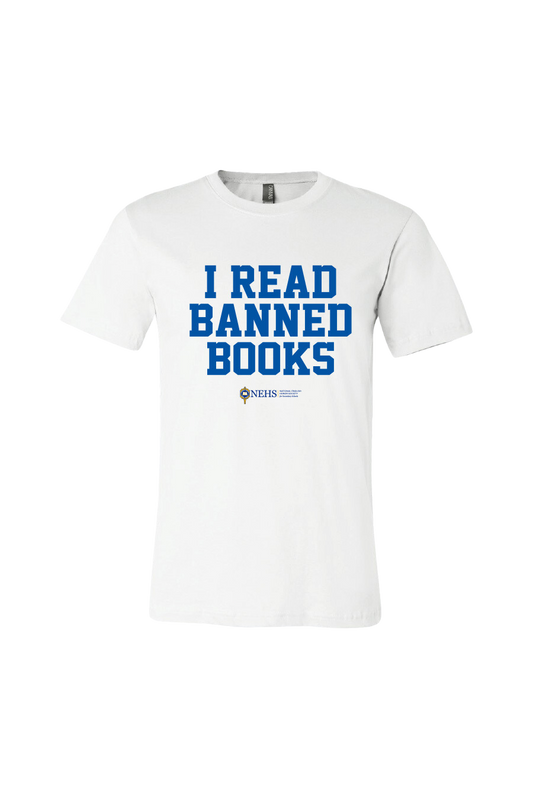 Banned Books Stacked Tee