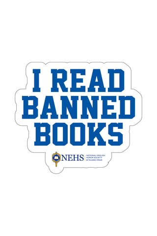 Banned Books Stacked Decal