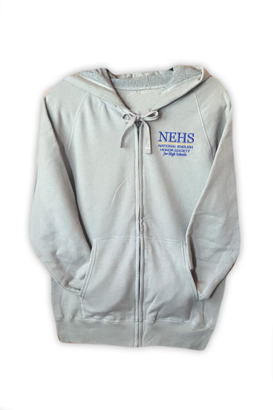 Grey Full Zip Hoodie