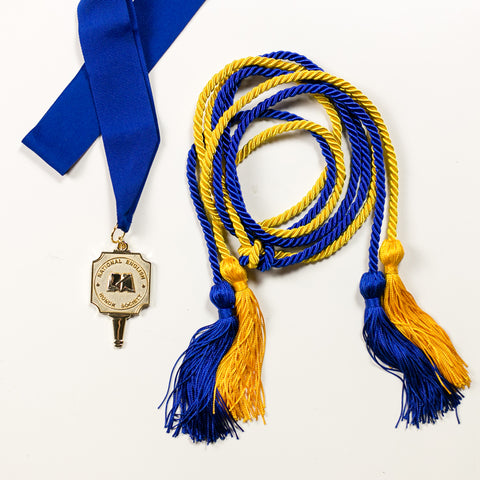 Medallion and Honor Cord Combination